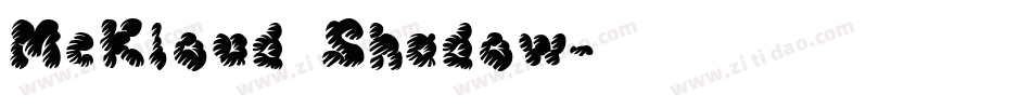 McKloud Shadow字体转换